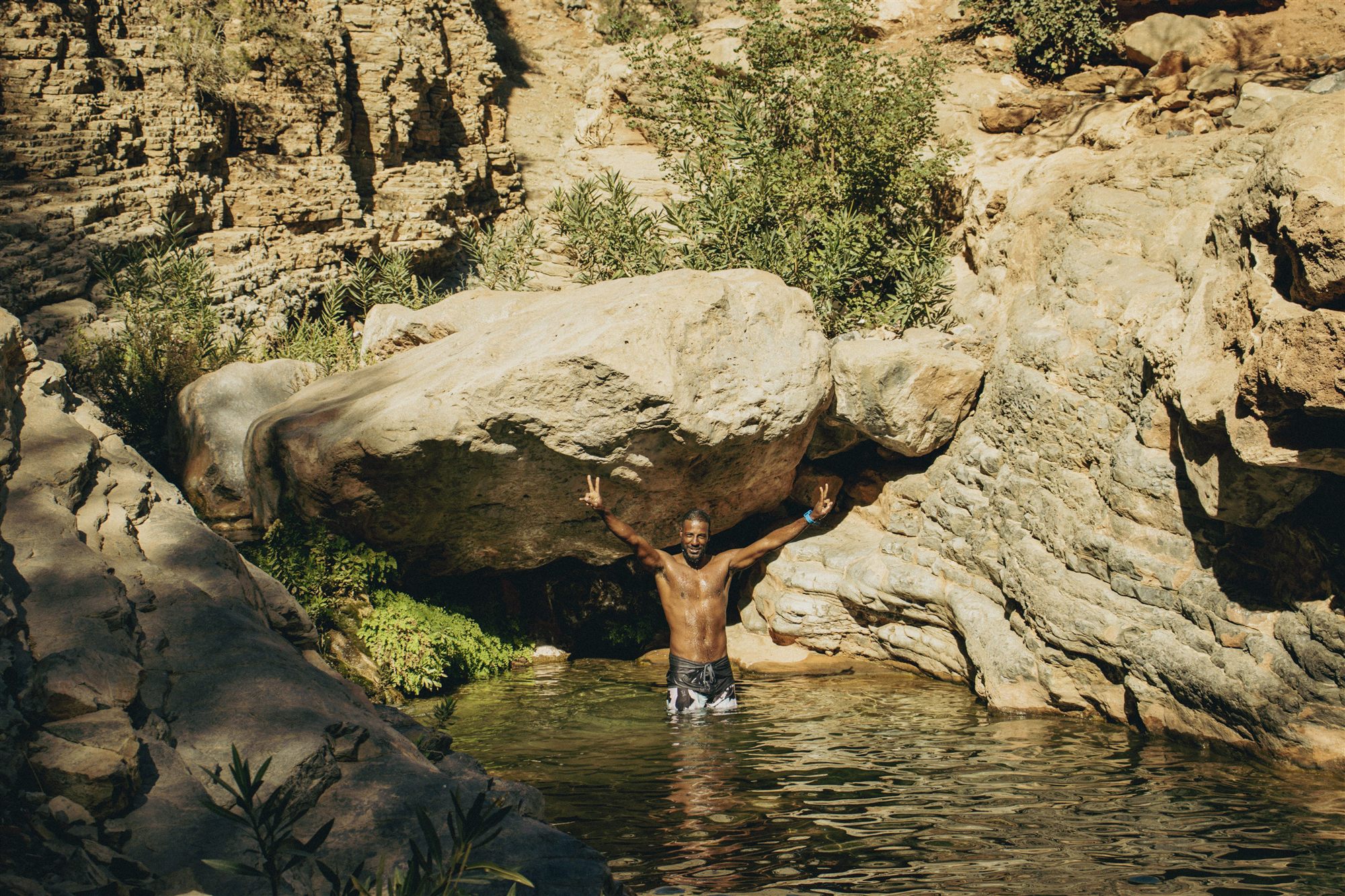 Paradise Valley natural pools near Tamraght