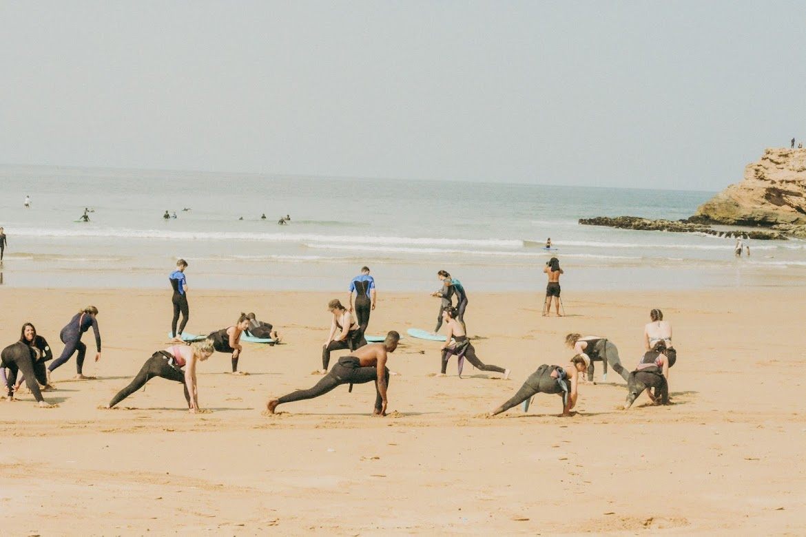 Surf, stay and yoga package, 5 nights